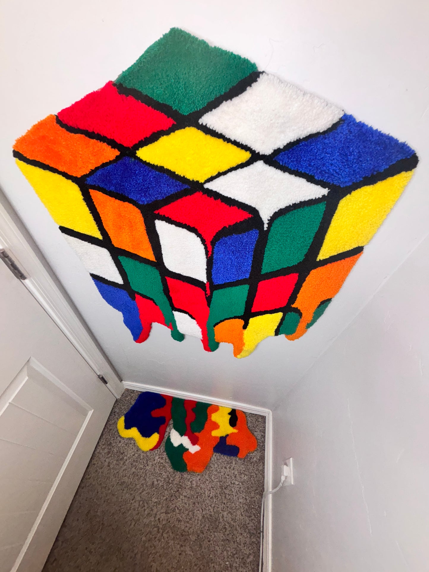Melting Rubik's Cube